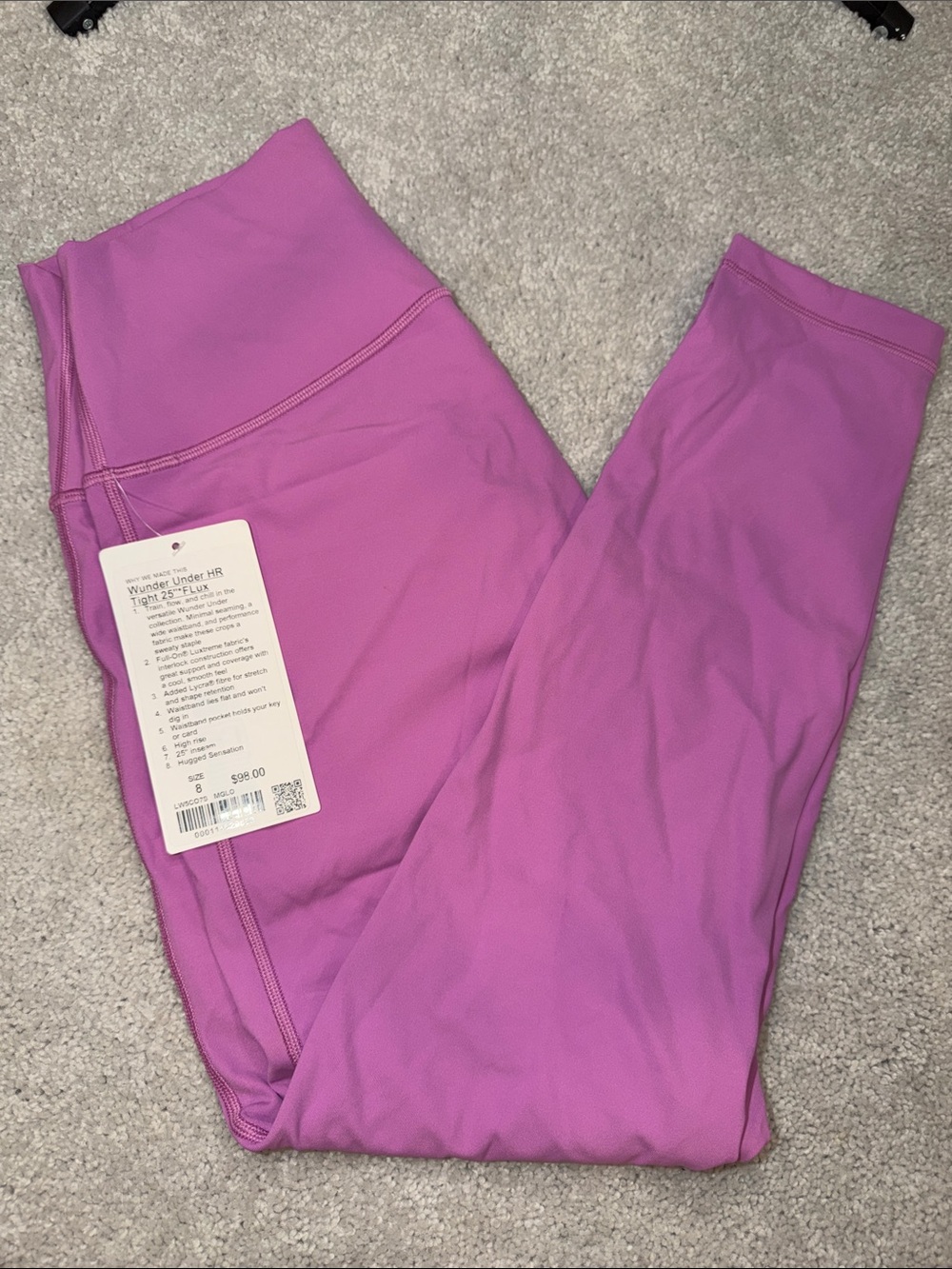 lululemon athletica High-Rise Lilac/Pink Leggings